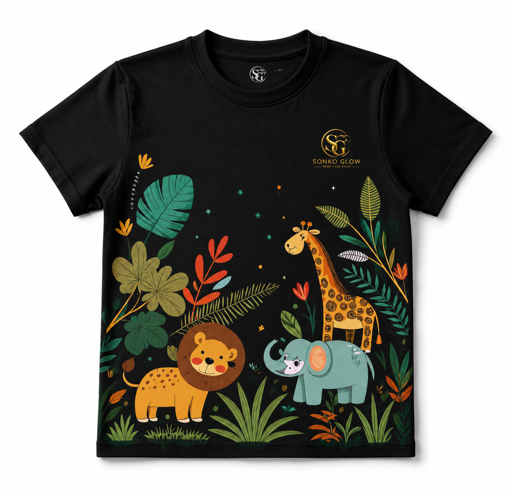 Jungle Friends Boy's T-Shirt