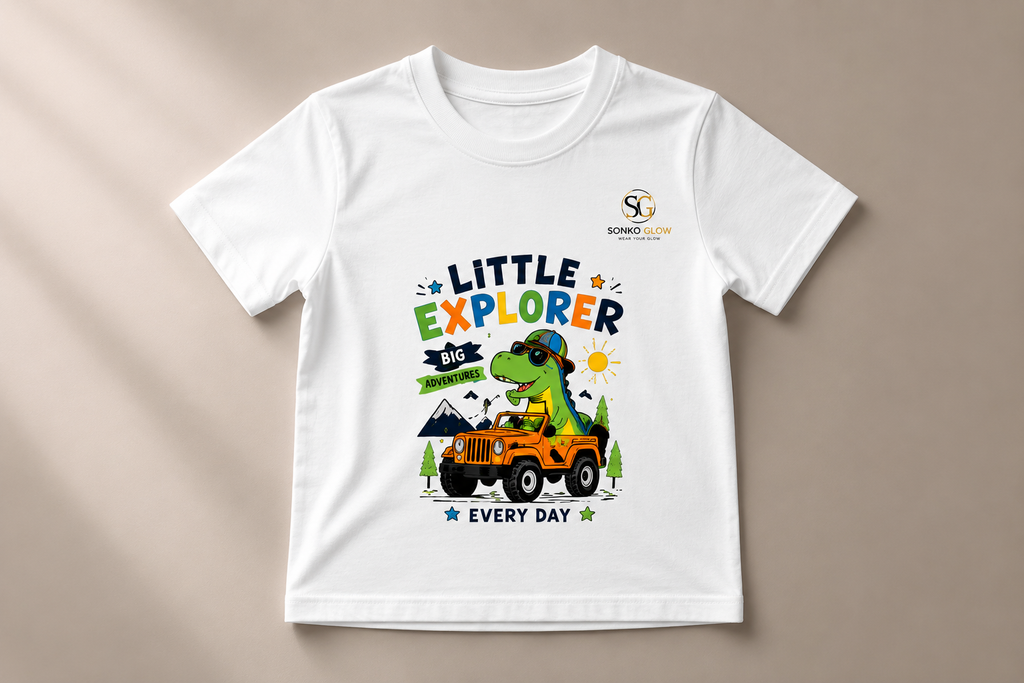 Little Explorer  boys T-Shirt
