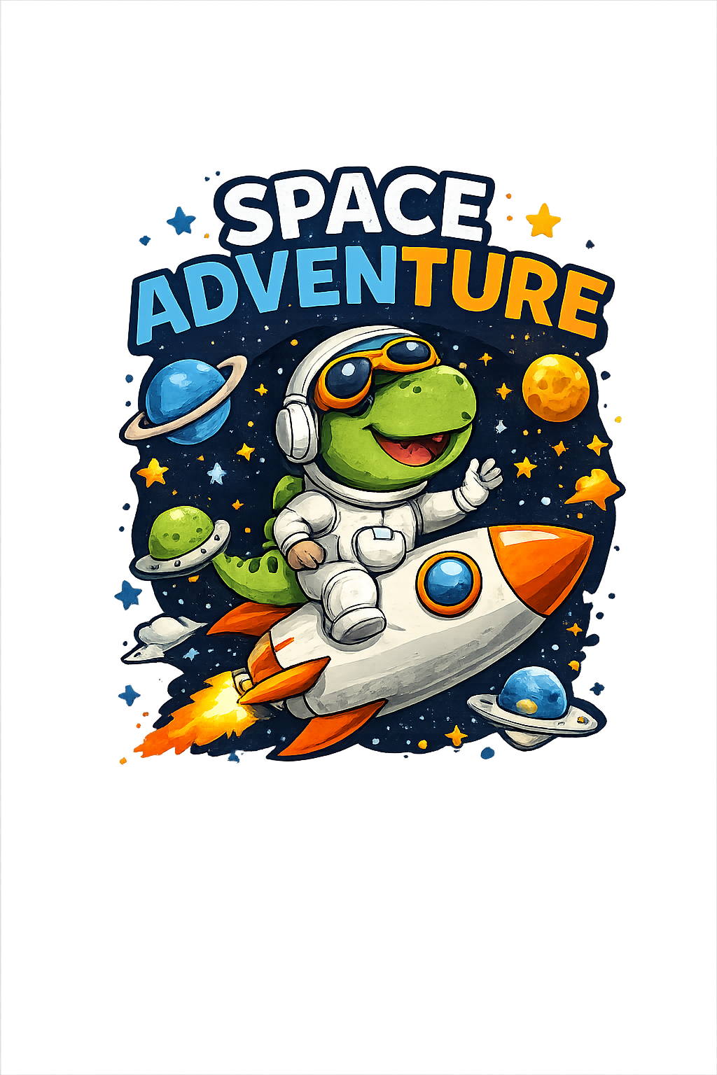 Space Adventure Kids T-Shirt