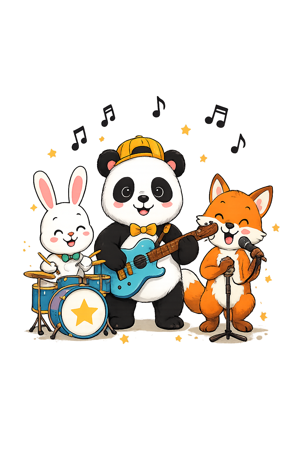 Animal Band Boy's T-Shirt