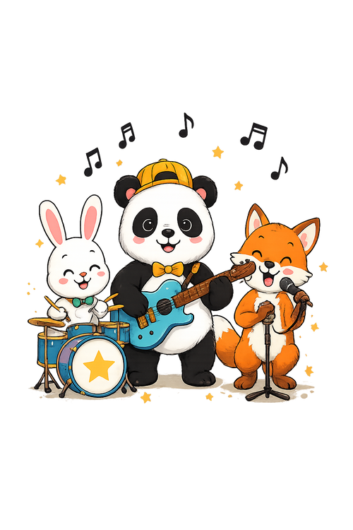 Animal Band Boy's T-Shirt